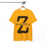Generation Z T-Shirt — Bold 'Z' Graphic Tee