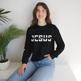Jesus Crewneck Sweatshirt — Vintage Distressed Faith Pullover