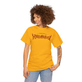 Happy Halloween Unisex Heavy Cotton Tee, Spooky Shirt, Fall Fashion, Pumpkin Tee, Halloween Costume, Gift for Halloween Lovers