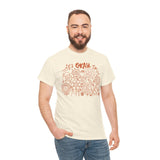 Floral Motivational Tee, It's Okay to Blossom T-Shirt, Positive Vibes Cotton Shirt, Self-Care Gift, Unisex Everyday Tee
