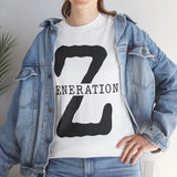 Generation Z T-Shirt — Bold 'Z' Graphic Tee