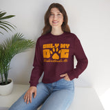 Dog Lover Crewneck Sweatshirt — "Only My Dog Understands Me" Paw Graphic
