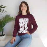 Modern Graphic Crewneck Sweatshirt - Unisex Fashion, Cozy Sweatshirt, Everyday Wear, Gift for Him/Her, Trendy Outfit