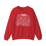 Comforting Crewneck Sweatshirt - It's Okay to Feel, Unisex, Self-Care Gift, Cozy Fashion, Spring Essentials