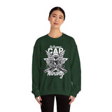 Crewneck Sweatshirt — “Extreme Cap Tuning” Engine Skull Graphic