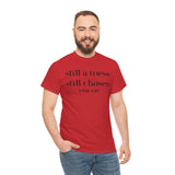 Faith-Inspired Unisex Heavy Cotton Tee, Inspirational Quote Shirt, Christian Apparel, Gift for Believers, Everyday Wear, Bible Verse Tee