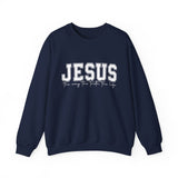 Jesus Crewneck Sweatshirt – "Jesus: The Way, The Truth, The Life" Christian Pullover