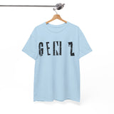 Gen Z Distressed Tee — Vintage-Style Graphic T-Shirt for Young Trendsetters