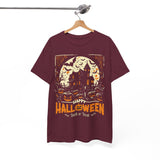 Halloween Unisex Heavy Cotton Tee, Spooky T-Shirt, Trick or Treat Shirt, Fall Fashion, Halloween Costume Top