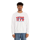 1776 America Freedom Crewneck Sweatshirt