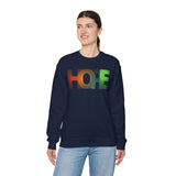 Colorful 'HOPE' Unisex Sweatshirt | Cozy Crewneck for Daily Comfort, Perfect Gift for Friends, Birthdays, Hopeful Spirit