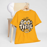 Boo-tiful Halloween Tee | Unisex Cotton Shirt for Fall Festivities, Party Wear, Trick or Treat, Cozy Casual Style, Halloween Gift