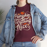 Pumpkin Spice Everything Unisex Tee - Fall Aesthetic, Cozy Casual Wear, Gift for Autumn Lovers, Halloween Shirt, Seasonal Apparel