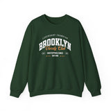 Brooklyn Varsity Club Crewneck Sweatshirt — Retro Athletic Pullover