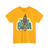 Funky Baba Unisex Heavy Cotton Tee, Retro T-Shirt, Casual Wear, Gift for Tea Lovers, Summer Outfit, Streetwear