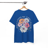 Jesus Loves Me This I Know Floral Tee