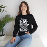 Crewneck Sweatshirt — “Extreme Cap Tuning” Engine Skull Graphic