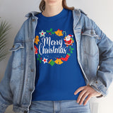 Merry Christmas Wreath T‑Shirt