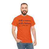 Faith-Inspired Unisex Heavy Cotton Tee, Inspirational Quote Shirt, Christian Apparel, Gift for Believers, Everyday Wear, Bible Verse Tee