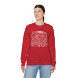 Comforting Crewneck Sweatshirt - It's Okay to Feel, Unisex, Self-Care Gift, Cozy Fashion, Spring Essentials