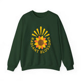 Radiant Blossoms Crewneck Sweatshirt