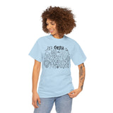 Floral Motivational Tee, It's Okay to Blossom T-Shirt, Positive Vibes Cotton Shirt, Self-Care Gift, Unisex Everyday Tee