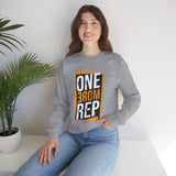One More Rep Sweatshirt – Motivational Gym Crewneck