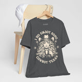 Cowboy Tears Tee - Funny Unisex Jersey Shirt, Western Style Graphic Tee, Gift for Cowgirls, Casual Wear, Unique Outdoor Shirt