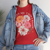 Jesus Loves Me This I Know Floral Tee