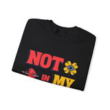 Unisex Sweatshirt: "Not In My Mood" Humor, Cozy Casual Wear, Gift for Friends, Ideal for Relaxing Days, Fun Statement Piece