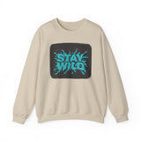 Stay Wild Crewneck Sweatshirt – Graphic Adventure Pullover