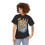 Surfer Wave Unisex Heavy Cotton Tee, Beach Vibes Shirt, Cool Gift for Surfers, Summer Style, Ocean Lover Tee, Fun Casual Wear