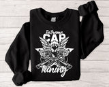 Crewneck Sweatshirt — “Extreme Cap Tuning” Engine Skull Graphic