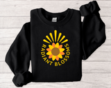 Radiant Blossoms Crewneck Sweatshirt
