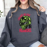 Alien Graphic Sweatshirt — "I Do Not Believe in Humans" Crewneck