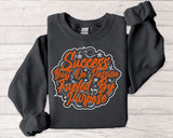 Inspirational Crewneck Sweatshirt — “Success Built on Passion, Fueled by Purpose”