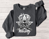 Crewneck Sweatshirt — “Extreme Cap Tuning” Engine Skull Graphic