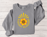 Radiant Blossoms Crewneck Sweatshirt