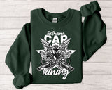 Crewneck Sweatshirt — “Extreme Cap Tuning” Engine Skull Graphic