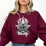 Crewneck Sweatshirt — “Extreme Cap Tuning” Engine Skull Graphic