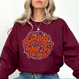 Inspirational Crewneck Sweatshirt — “Success Built on Passion, Fueled by Purpose”