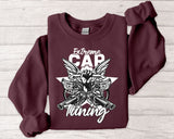Crewneck Sweatshirt — “Extreme Cap Tuning” Engine Skull Graphic