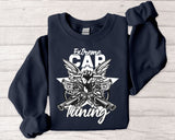 Crewneck Sweatshirt — “Extreme Cap Tuning” Engine Skull Graphic