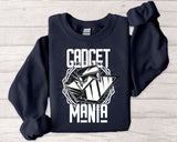 Gadget Mania Crewneck Sweatshirt — Military-Inspired Graphic Pullover
