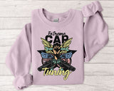 Crewneck Sweatshirt — "Extreme Cap Tuning" Vintage Car Engine Graphic