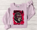 Gorilla Style Crewneck Sweatshirt