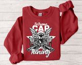 Crewneck Sweatshirt — “Extreme Cap Tuning” Engine Skull Graphic
