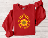 Radiant Blossoms Crewneck Sweatshirt
