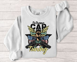 Crewneck Sweatshirt — "Extreme Cap Tuning" Vintage Car Engine Graphic