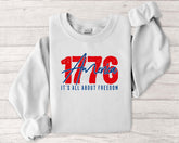 1776 America Freedom Crewneck Sweatshirt